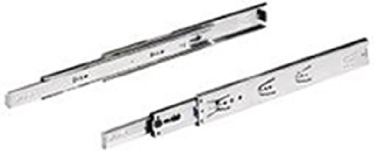 Hettich kogellager loopwagen KA 5632 STA verzinkt L.550mm 45kg - ...