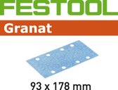 Festool bande abrasive granat stf 93x178 p100 paquet de 100 pièces 499663 (un paquet de 1)