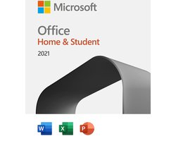 Microsoft Office Home and Student 2021 - 1 apparaat - Eenmalige aankoop