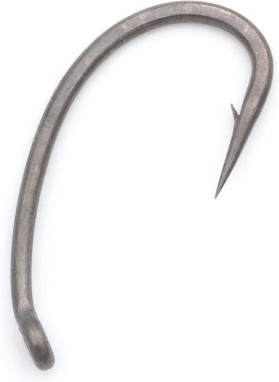Korda Kurv Shank Haak - Maat 2 - 10 stuks - Mat Zwart van Korda — afbeelding 4