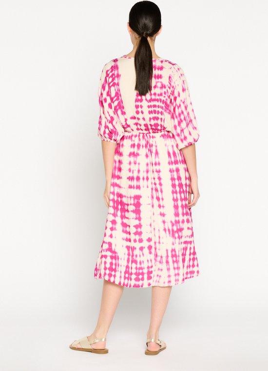 Black Level Aansluitende Vinyl Mini Jurk - Roze
