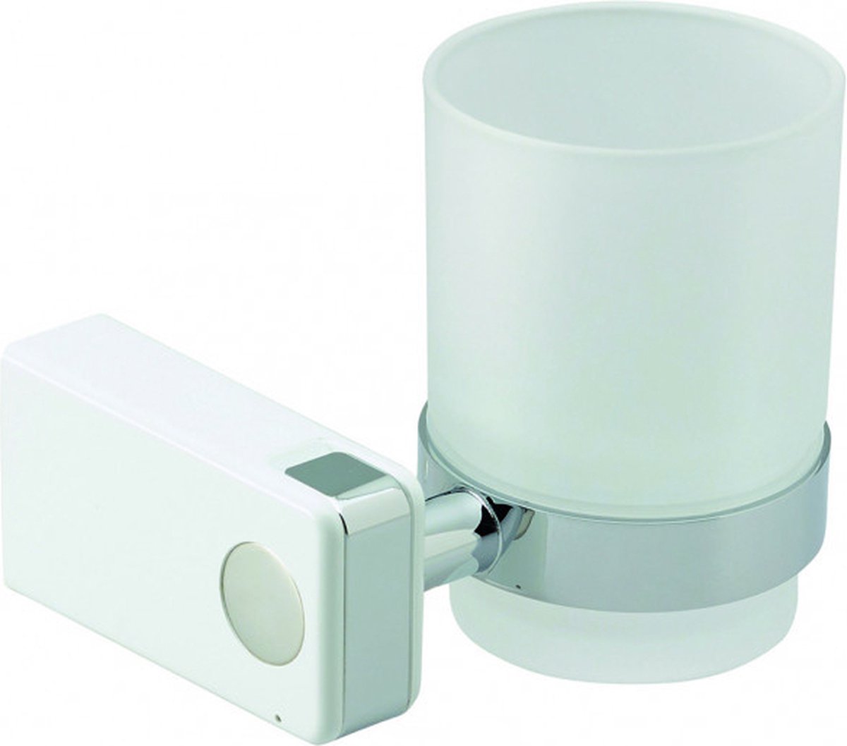 Wand Bekerhouder met Glazen Beker ND-Design