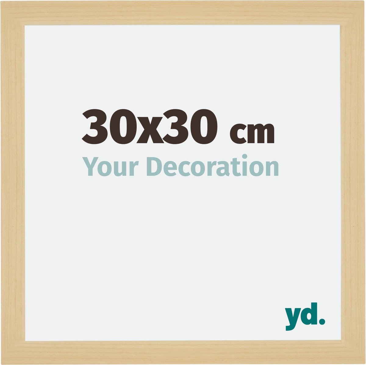 Your Decoration - Fotolijst 30x30 cm - MDF - Ahorn Decor - Mura