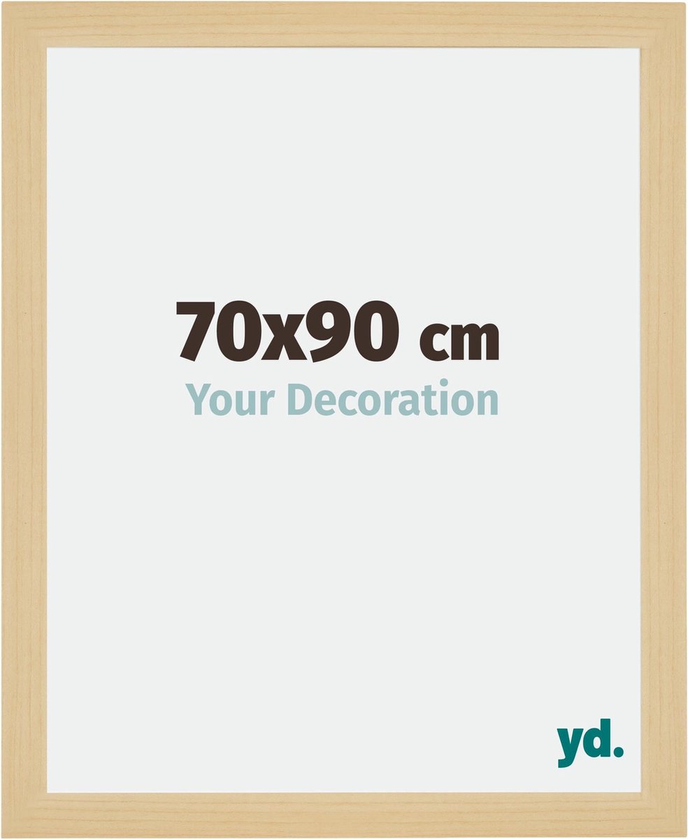 Your Decoration - Fotolijst 70x90 cm - MDF - Ahorn Decor - Mura