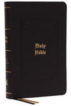 KJV, Personal Size Large Print Reference Bible, Vintage Series, Leathersoft, Black, Red Letter, Comfort Print