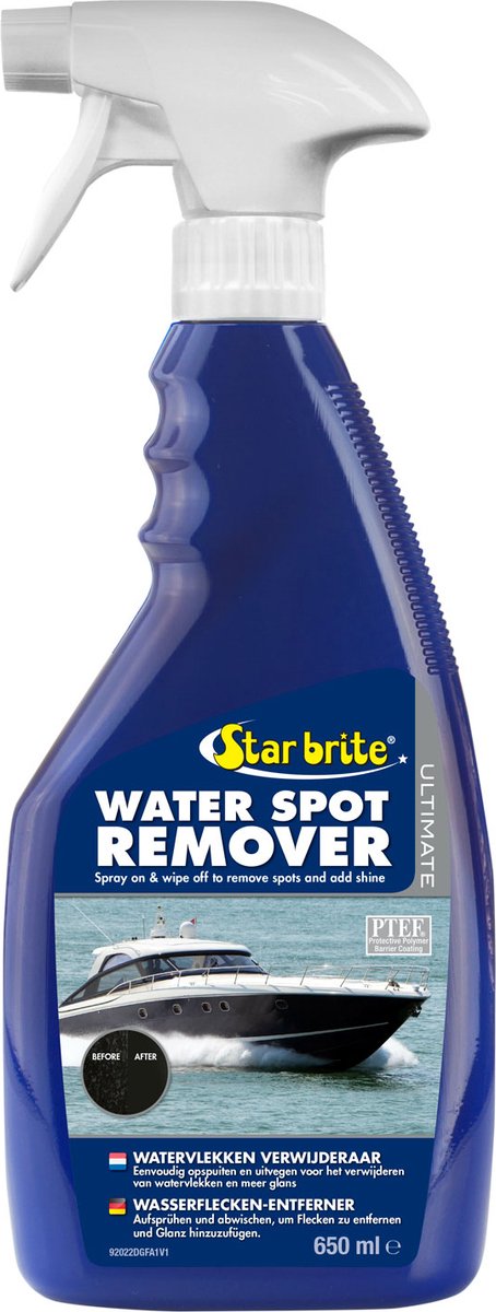 STAR BRITE Ultimate Watervlekken Verwijderaar - Eenvoudig Opspuiten & Uitvegen - 650 ml