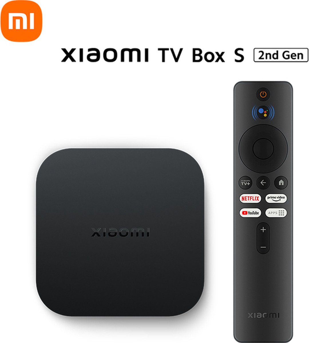 Xiaomi Mi Box S - Box Android TV 8.1 UHD 4K HDR Wi-Fi/Bluetooth 4.2 -  Lecteur Multimédia - Xiaomi