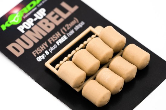 Korda Slow Sinking Dumbell Fish Fish - 16mm van Korda — afbeelding 2