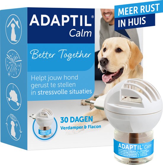 Adaptil Calm Startset - 1 verdamper + 1 navulling - Anti-stress Hond - 48 ml