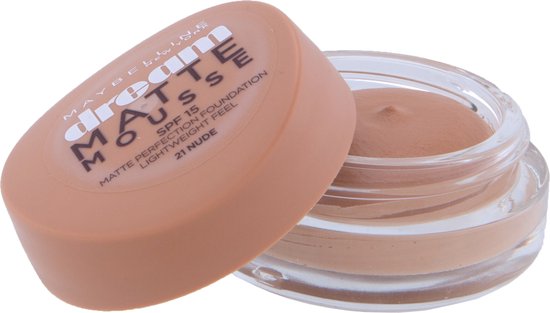 Maybelline Dream Matte Mousse Foundation - 21 Nude