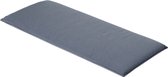 Madison - Bankkussen Outdoor Manchester Denim Grey - 120x48 - Blauw