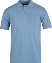 STØRVIK Hastings Polo Shirt Heren - Katoen - Maat 3XL - Denim Blauw