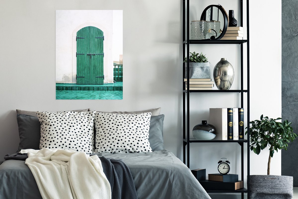 Vintage - Groen - Deur - Hout - Gebouw
