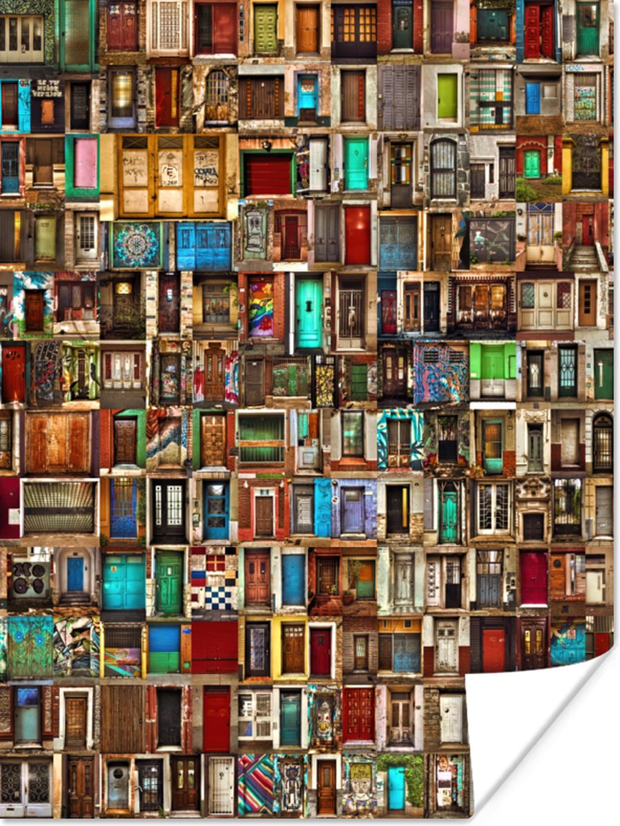 Deuren - Kleurrijk - Collage - Architectuur