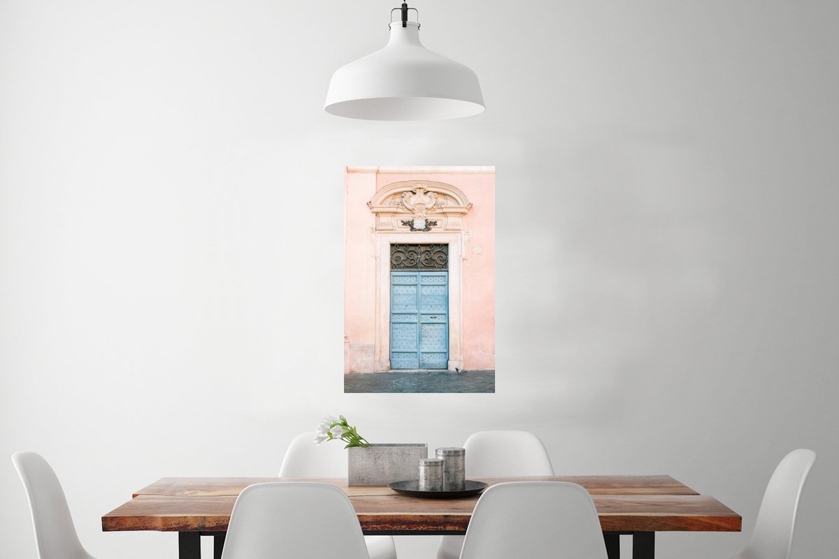 Deur - Rome - Blauw - Architectuur