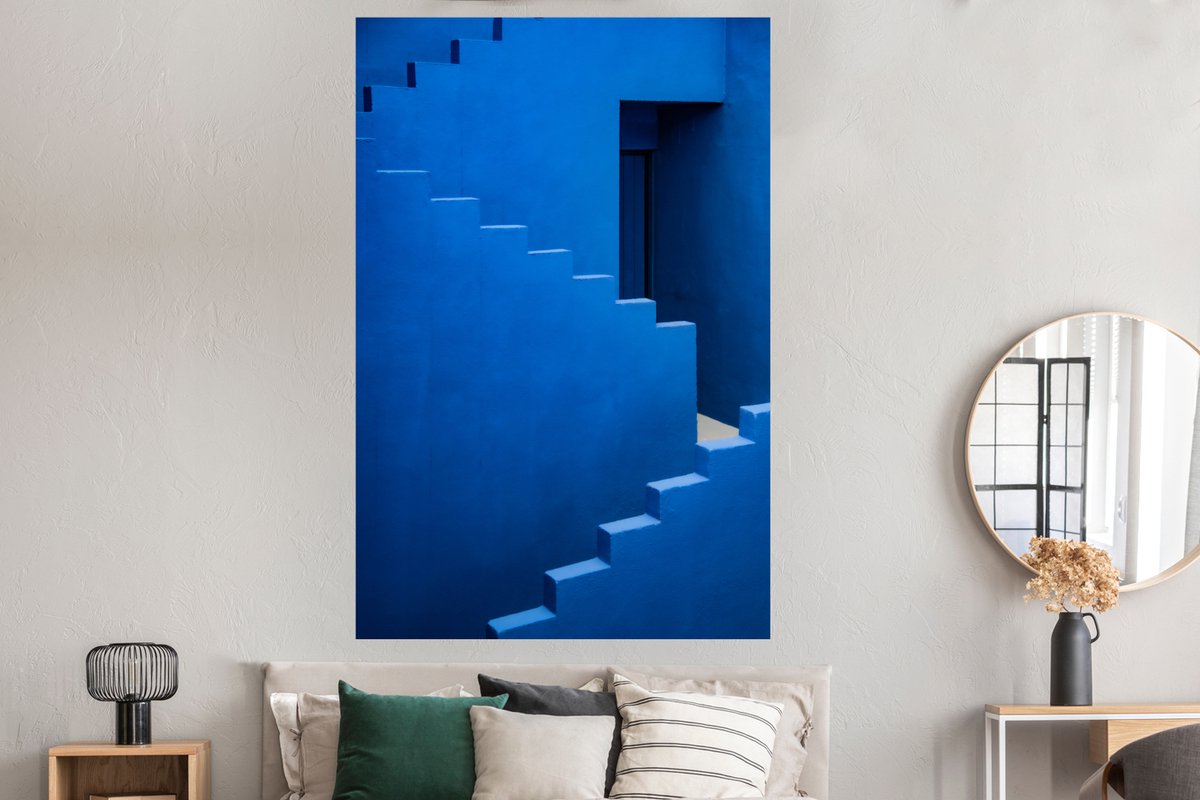 Blauw - Trap - Architectuur - Gebouw