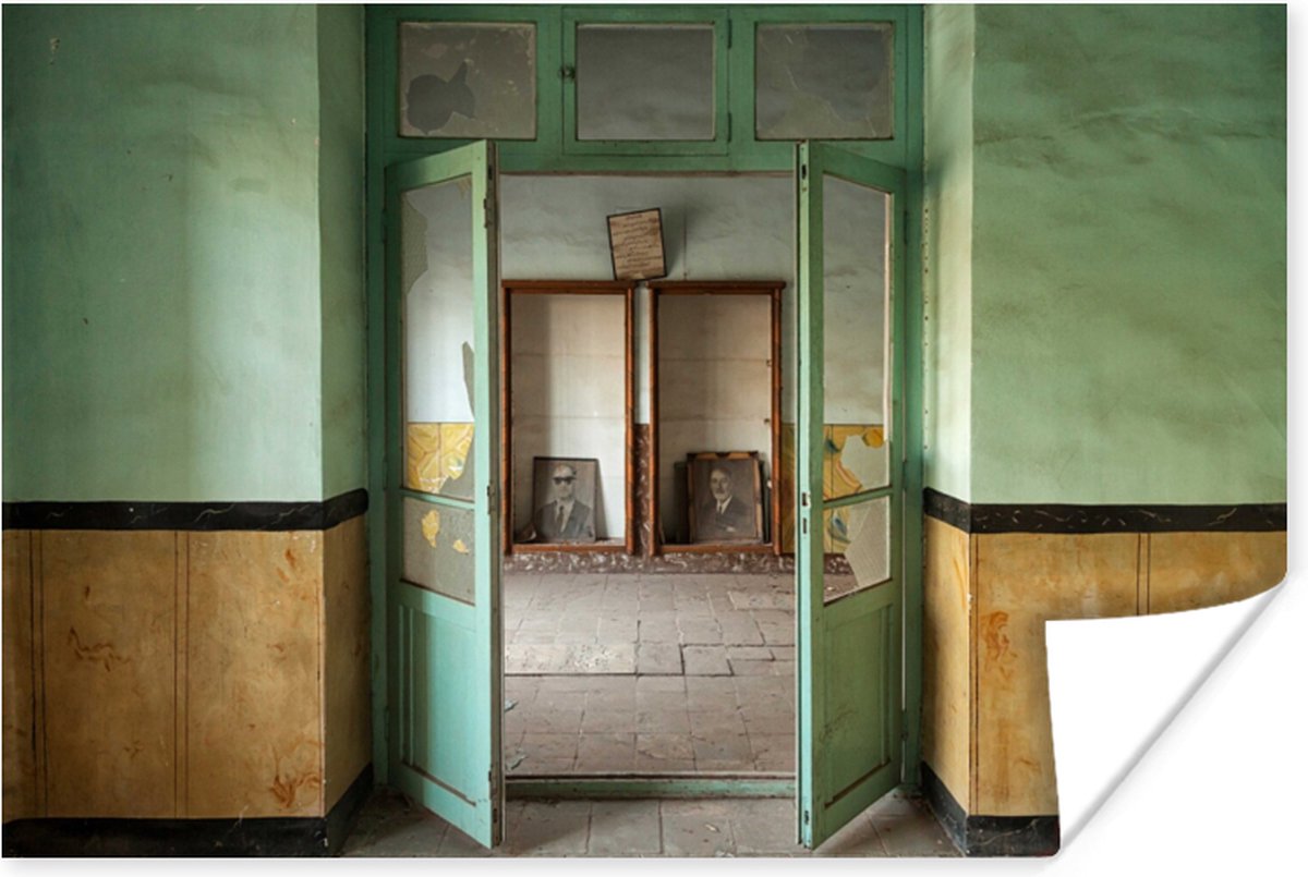 Deur - Groen - Architectuur - Glas