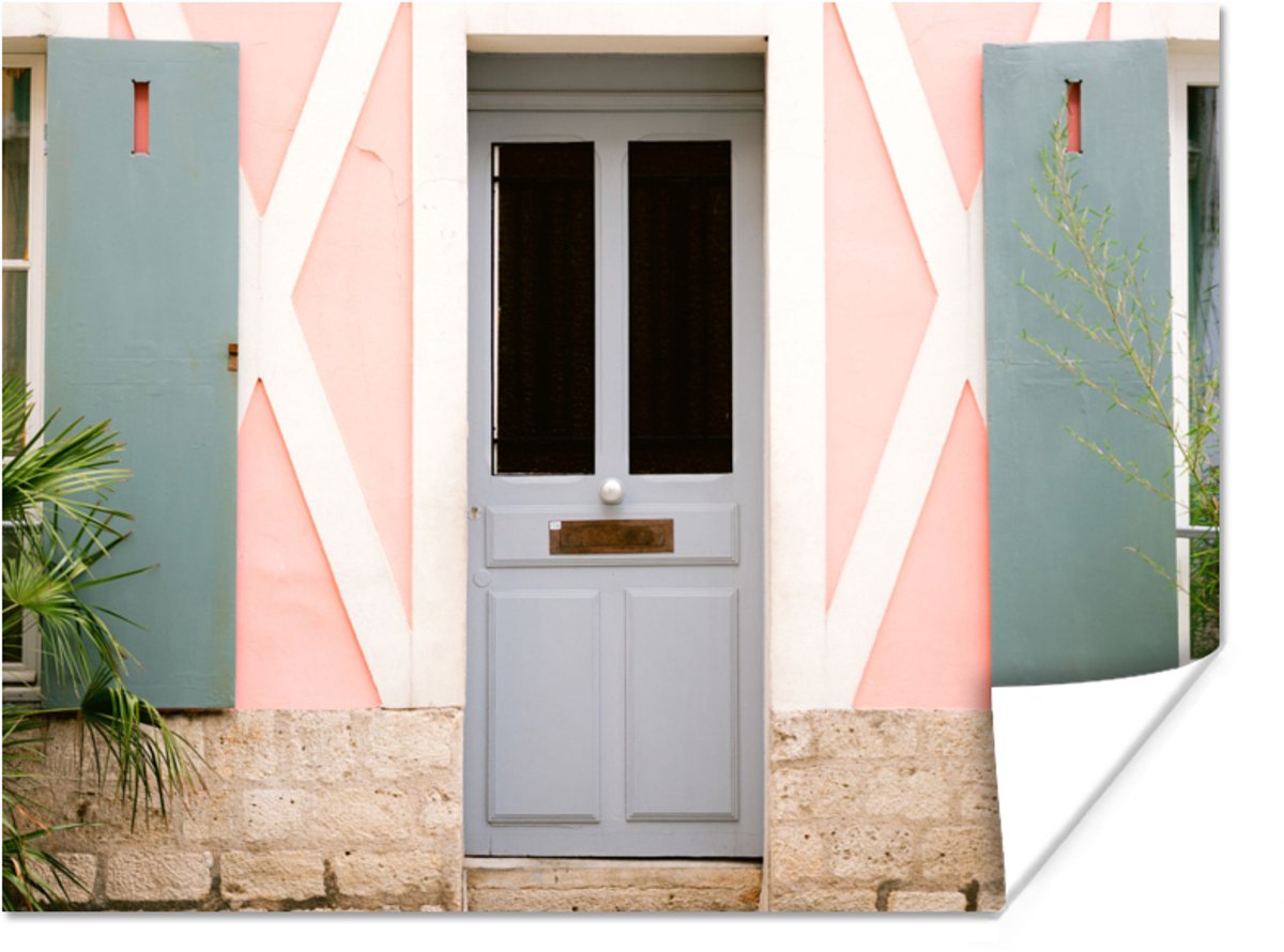 Roze - Deur - Architectuur - Huis