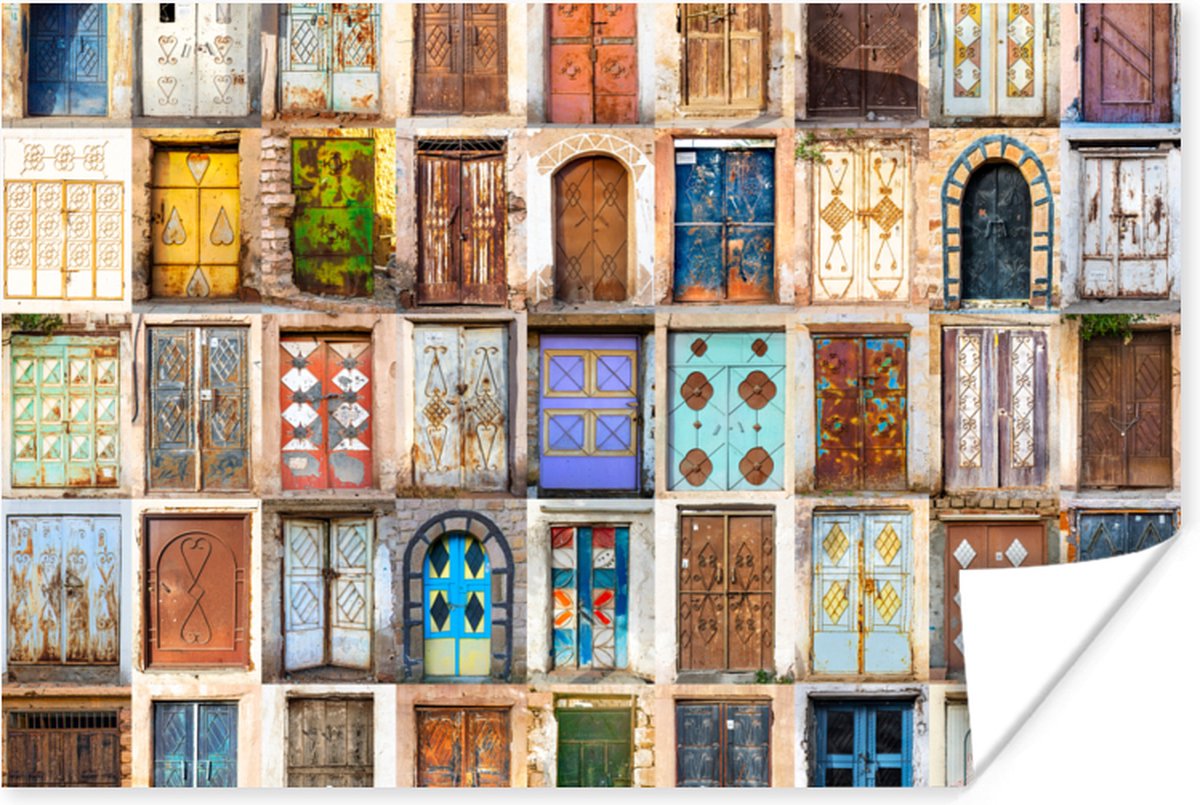 Deuren - Architectuur - Vintage - Collage