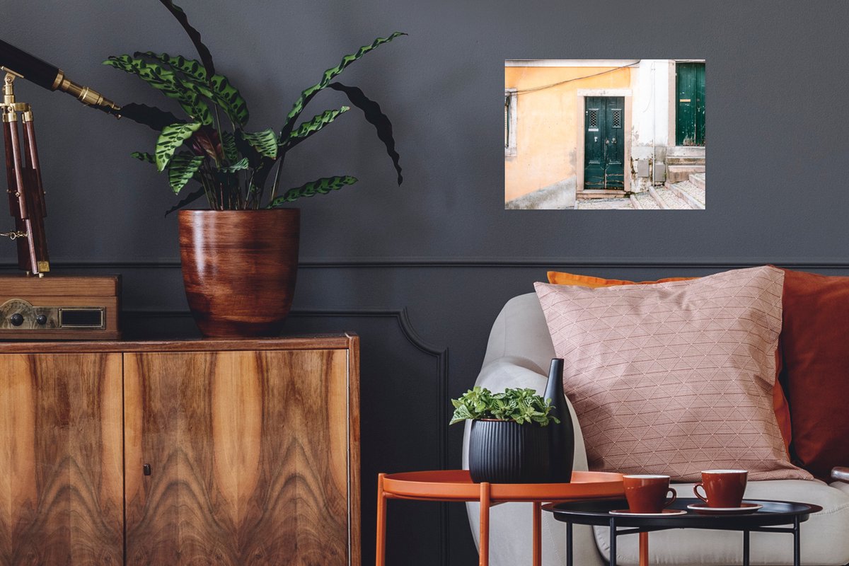 Deur - Hout - Groen - Architectuur