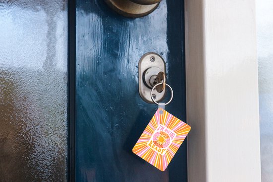 Porte-clés - Citation - Rose - Jaune - Oranje - Je suis prête pour le bikini - Cadeaux à distribuer - Plastique
