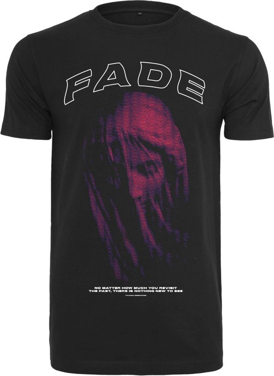 Mister Tee Heren Tshirt -2XL- Fade Zwart
