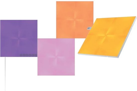 Nanoleaf Canvas Starter Kit - Slimme Verlichting - 4 Panelen