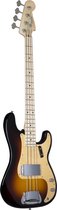 Fender Vintage Custom '57 Precision Bass MN Wide-Fade 2-Color Sunburst #R117619 - Elektrische basgitaar