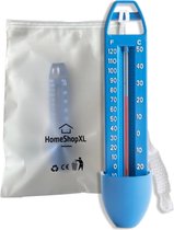 Zwembad Thermometer - Blauw met Touw - Water Thermometer - voor o.a. Babybad, Bad, Zwembad, Bubbelbad