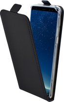 Mobiparts Premium Flip TPU Case geschikt voor Samsung Galaxy S8+ - Zwart
