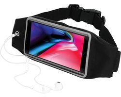 Mobiparts Comfort Fit Sport Belt geschikt voor Apple iPhone 7 Plus Apple iPhone 8 Plus - Zwart