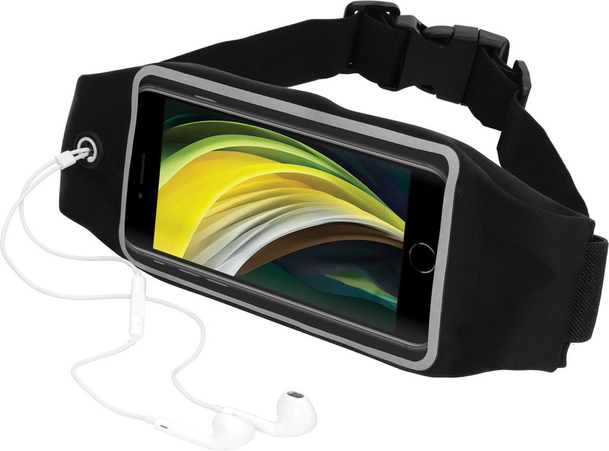 Mobiparts Comfort Fit Sport Belt Apple iPhone 7/8/SE (2020/2022) - Zwart