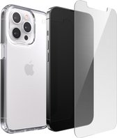 Speck hoesje geschikt voor Apple iPhone 13 Pro - Slank - Kristalhelder - Valbescherming gecertificeerd tot 4 meter - Microban Antibacterieel - Presidio Perfect Clear lijn - Transparant