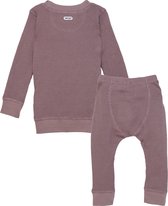Pyjama Bébé Lodger taille 80 violet 2 pièces bon ajustement 100% Katoen 9-12M