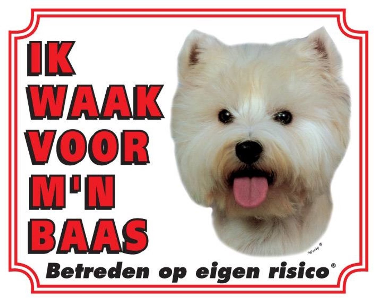 West Highland White Terrier Waakbord