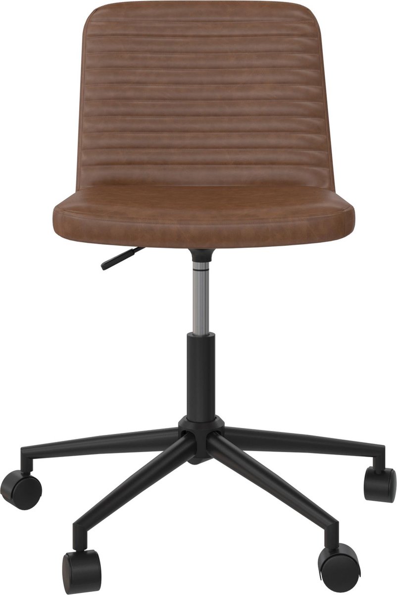 Corey-Bureaustoel - Camel Kunstleer