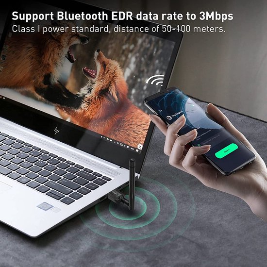 Adaptateur Bluetooth longue portée pour PC - Bluetooth 5.0
