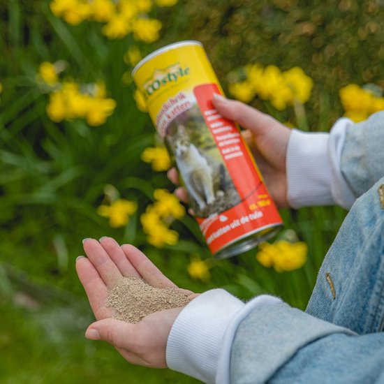 ECOstyle KattenSchrik - Kattenverjager voor Buiten - Korrels met Geurstof - Werkt binnen 2 Weken - Waterbestendig - 200 GR