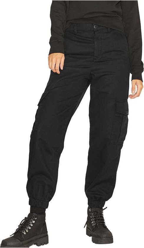 Noisy May Nmmoni Jeans Cargo Donna Vita Alta - Modello Noos, Lunghezza Alla Caviglia, Colore Blu - 2
