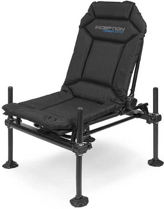 Chaise de pêche Preston Innovations Inception Feeder Chair noire | bol