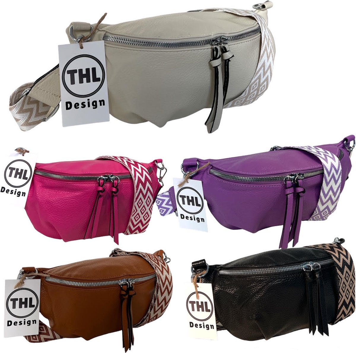 THL Design - Sac Bandoulière Femme - Klein Sac Bandoulière - Sac