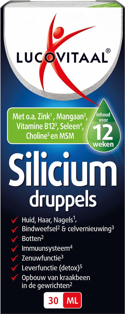 Goedkoopste Lucovitaal Silicium Druppels Supplement
