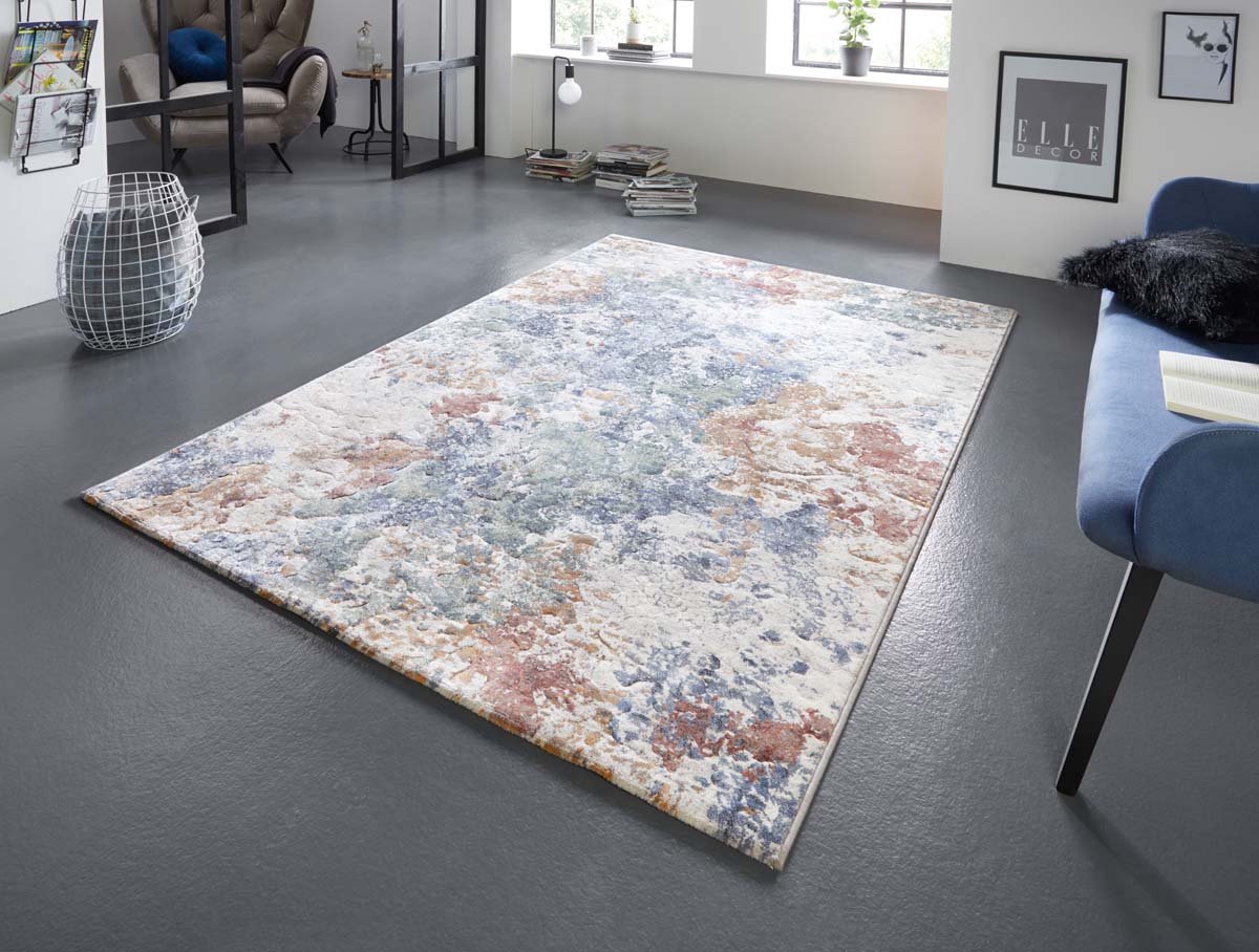 Design vloerkleed Fontaine Elle Decoration - meerkleurig 80x150 cm