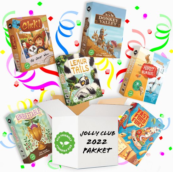 Thumbnail van een extra afbeelding van het spel Jolly Club 2022 Pakket - Jolly Dutch - Kaartspellen