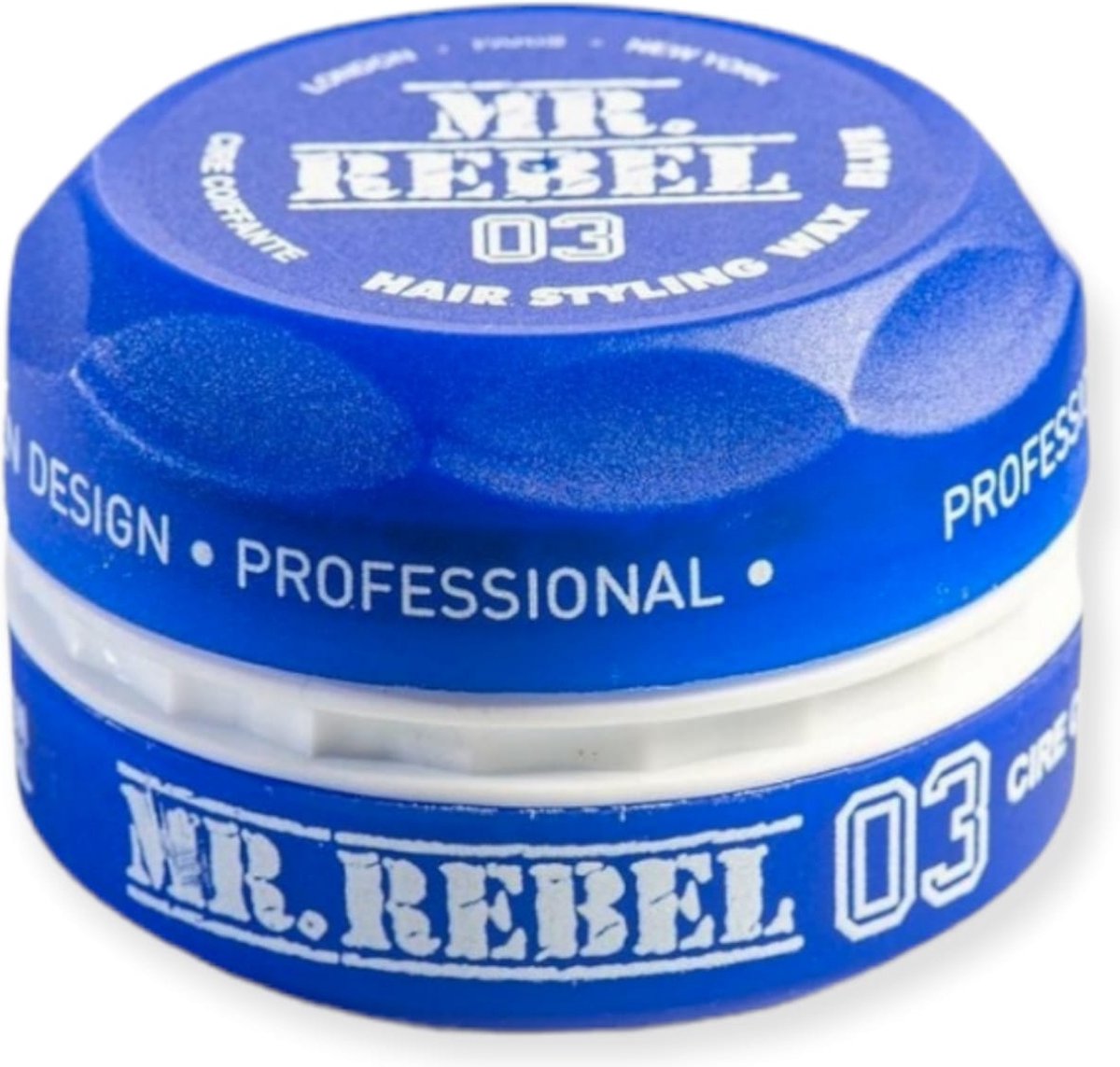 Haarwax Haar wax MR.REBEL Haar wax mannen Hair wax Blauw 150ml