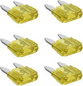 Proplus Auto Fuses Mini 20a Jaune 6 Pièces