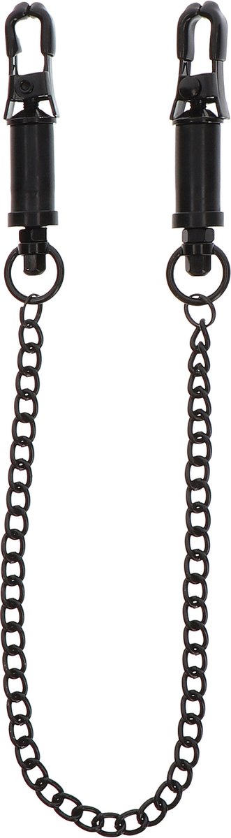 Goedkoopste Taboom - Heavy Duty Adjustable Clamps - Bondage / SM Nipple clamps Zwart