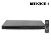 Nikkei ND220H DVD Speler met Full HD-upscaling, HDMI, SCART, S-Video, USB-poort en SD Kaartlezer - DVD en CD speler - Afstandsbediening - Handig formaat (43 cm)