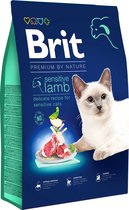 Brit Premium by Nature Cat - Sensitive Lamb 8 kg