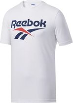 Reebok Cl F Vector Tee T-shirt Mannen wit 2XS